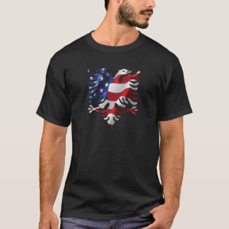 Albansk amerikanörn t-shirt