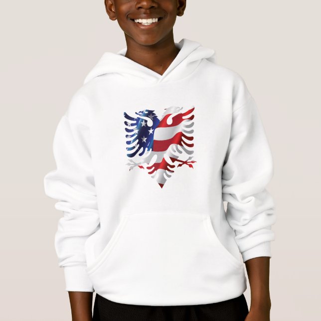Albansk amerikanörn tröja (Framsida)