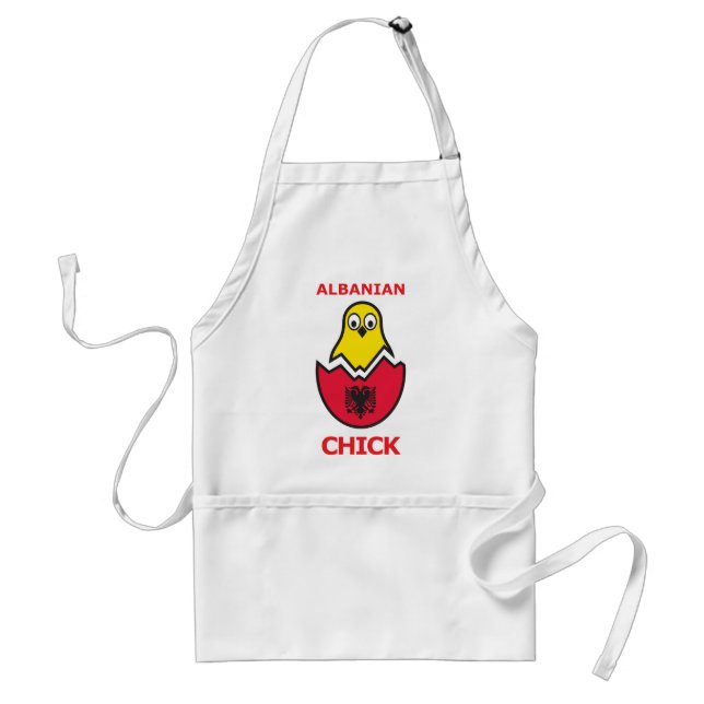 Albansk chick förkläde (Framsidan)