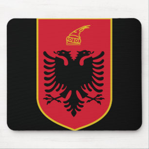 albansk emblem musmatta