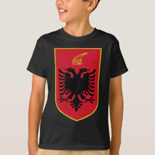 albansk emblem t-shirt