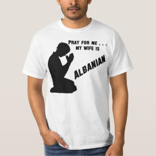 Albansk fru t shirt