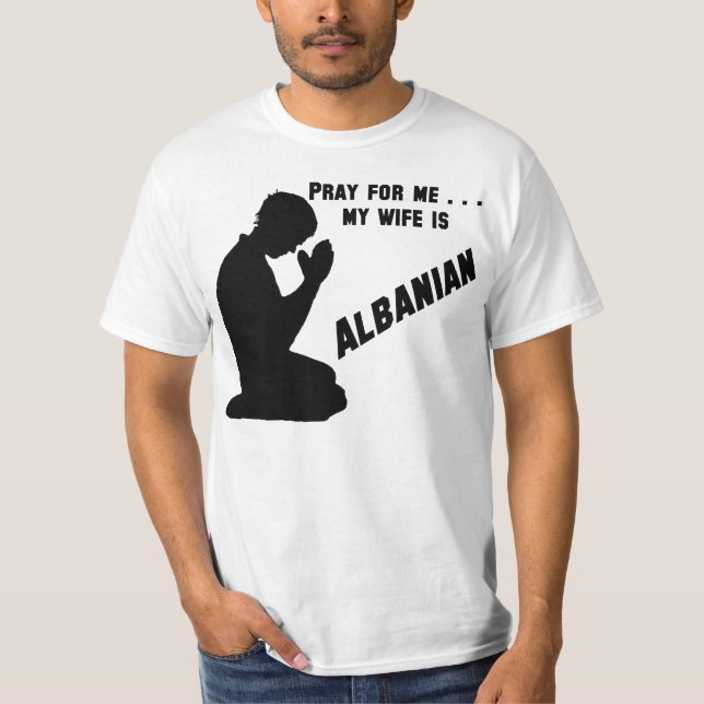 Albansk fru t shirt (Framsida)