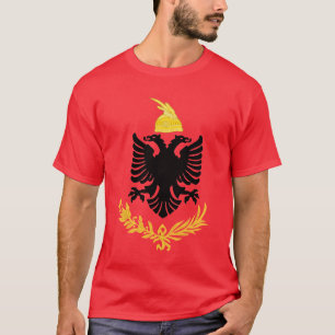 Albansk kunglig armé tee shirt