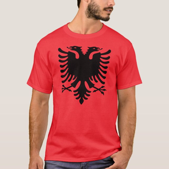 Albansk örn tee (Framsida)