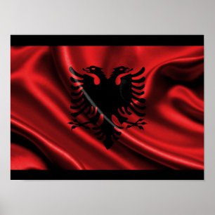 Albansk örnaffisch poster