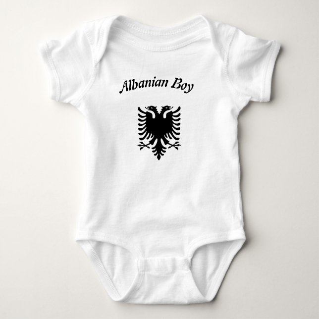 Albansk pojke t shirt (Framsida)