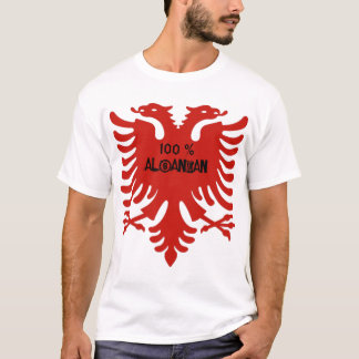 Albansk T-tröja Tee Shirt