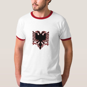 Albansk två-hövdad örn tee shirt