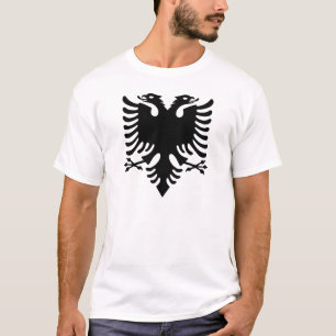 Albansk vapensköld t-shirt