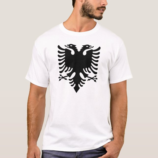 Albansk vapensköld tröja (Framsida)