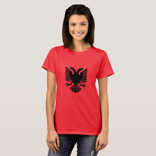 Albanska Eagle Tröja (Hel framsida)