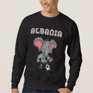 Albanska Elephant Albanian Fläkt Lång Ärmad Tröja
