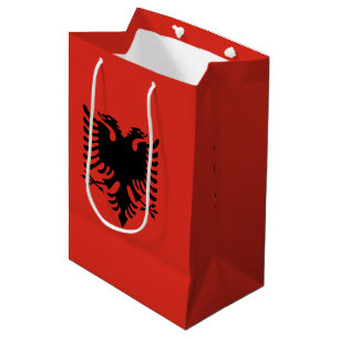 Albanska flagga