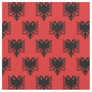 Albanska Flagga & Albaniens Trendig Fabric/mode Tyg