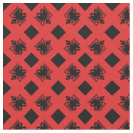 Albanska Flagga & Albaniens Trendig Fabric/mode Tyg
