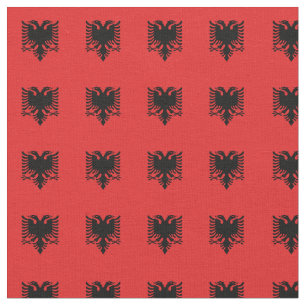 Albanska Flagga & Albaniens Trendig Fabric/mode Tyg