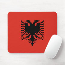 Albanska flagga