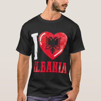 Albanska i kärlek Albanien T Shirt