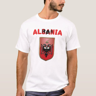Albanska Jacka av arm T Shirt