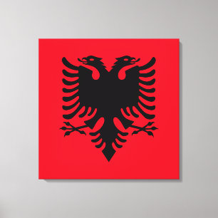 Albanska Jackar av arm Canvastryck