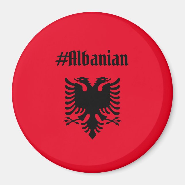 Albanska Magnet (Framsidan)