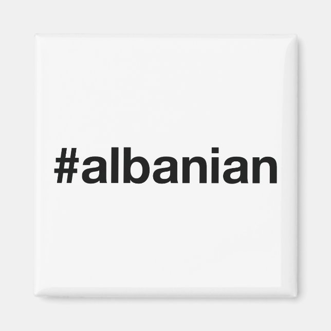 Albanska Magnet (Framsidan)