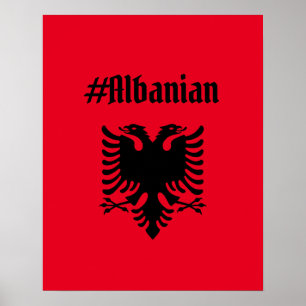 Albanska Poster