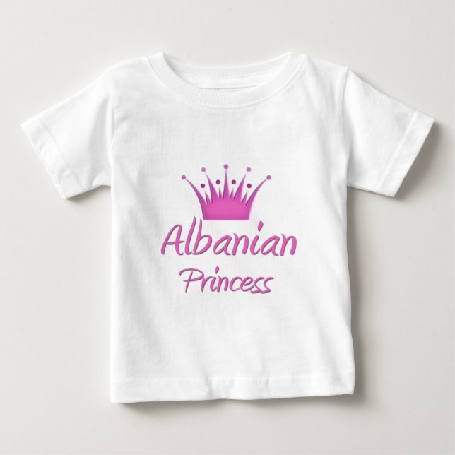 Albanska prinsessan tee shirt (Framsida)