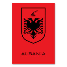 Albanska riksvapnet Heritage Ink