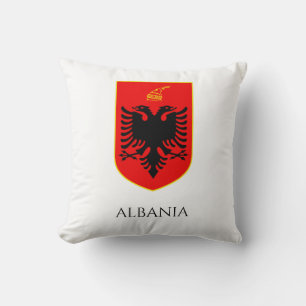 Albanska statsvapnet Nationellt arv Konst Kudde