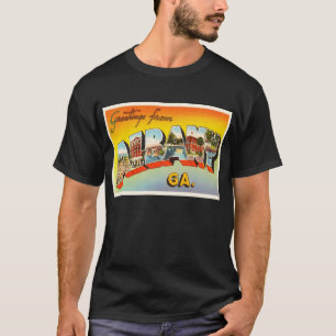 Albany Georgia GA gammal vintage resorVykort Tröja