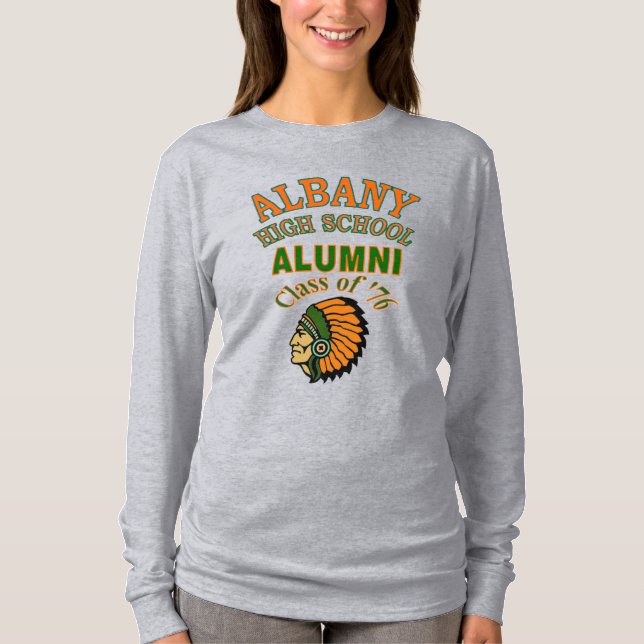 Albany High Class of 76 T-Shirt (Framsida)