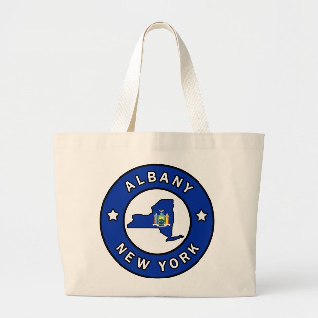 Albany New York Jumbo Tygkasse (Framsidan)