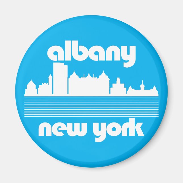 Albany New York Magnet (Framsidan)