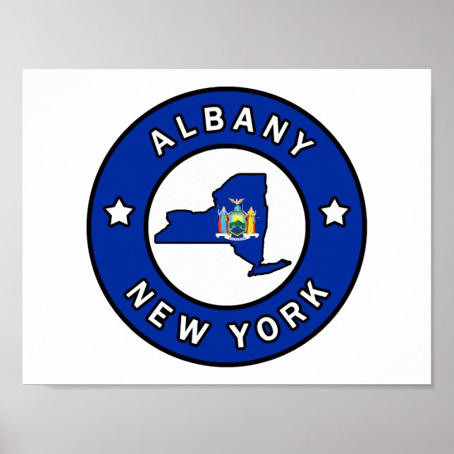 Albany New York Poster (Framsidan)