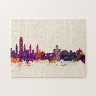 Albany New York Skyline Pussel