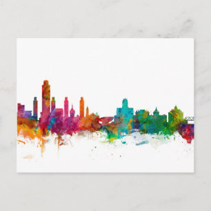 Albany New York Skyline Vykort
