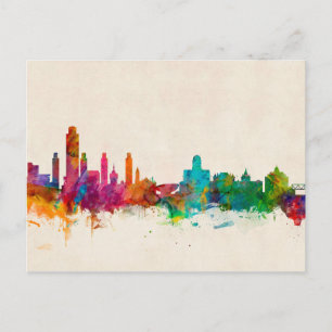 Albany New York Skyline Vykort
