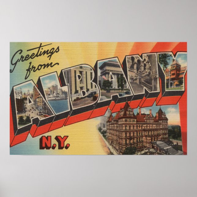 Albany, New York - Stora Brev Scenes 2 Poster (Framsidan)