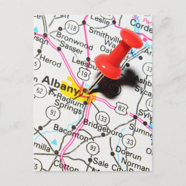 Albany, New York Vykort (Framsida)