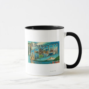 Albany OregonLarge brev ScenesAlbany, ELLER Mugg