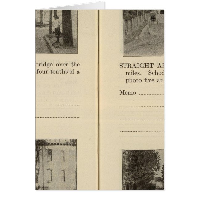 Albany Rensselaer Öster Greenbush Hälsningskort (Framsidan)