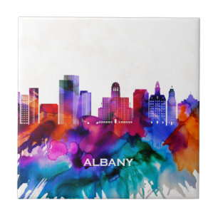 Albany Skyline Kakelplatta