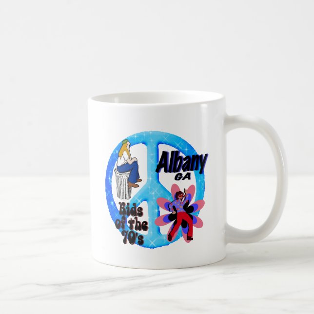 Albany ungar av 70-tal kaffemugg (Höger)