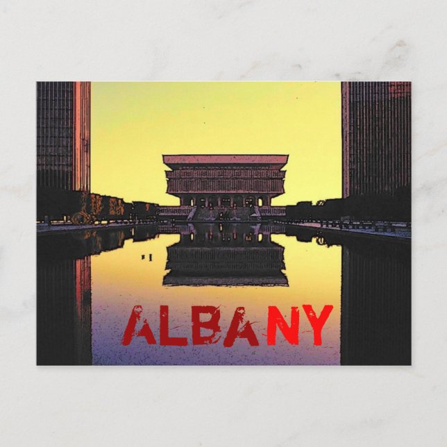 Albany-vykort Vykort (Framsida)