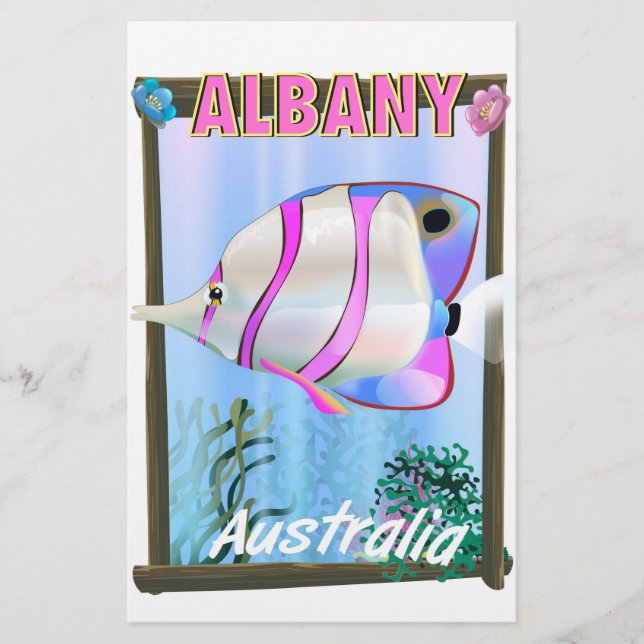 Albany, Western Australia Brevpapper (Framsida)