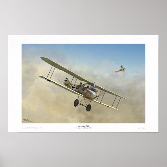 Albatros C.III Poster (Framsidan)