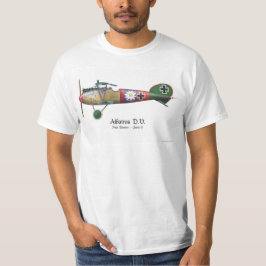 Albatros D.V. ww1 tyskt kämpeflygplan Bäumer Tee
