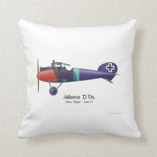 Albatros D.Va WW1 tysk Fighterplane Lt. Dingel Kudde